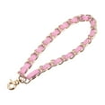 thumbnail image 1 of Cadena plana Unique Bargains de Cuero y hierro para Monedero bolso cartera embrague Rosado, 1 of 6
