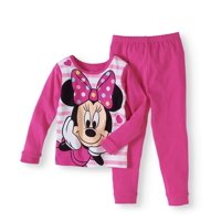 Baby Toddler Girl Cotton Tight Fit Pajama, 2pc Set