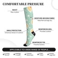 thumbnail image 2 of Pofeuu Cute Duck Print Compression Socks for Women & Men Circulation - Best Support for Nurses,Running,Athletic,Sports, 2 of 7