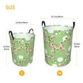 thumbnail image 4 of Uemuo Cute Frog2 Pattern Circular Laundry Hamper Basket with handles,Collapsible laundry basket,Large capacity laundry hamper,Laundry Organizer-, 4 of 8