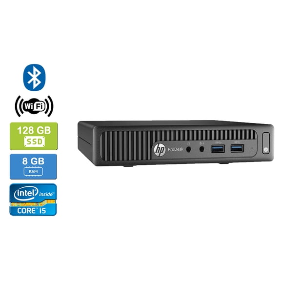 Refurbished: HP 600 G1 Intel Core i5-4590T 8GB 128GB SSD Win 10 Home Wifi Bluetooth UK&M