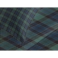 thumbnail image 4 of Ambesonne Tartan Quilted Bedspread Set 3 Pcs, Scottish Folklore Pattern, Queen Size, Dark Green Black, 4 of 5