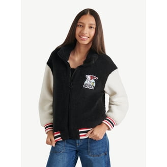 Justice Girls x Stranger Things Varsity Jacket, Sizes XS-XLP