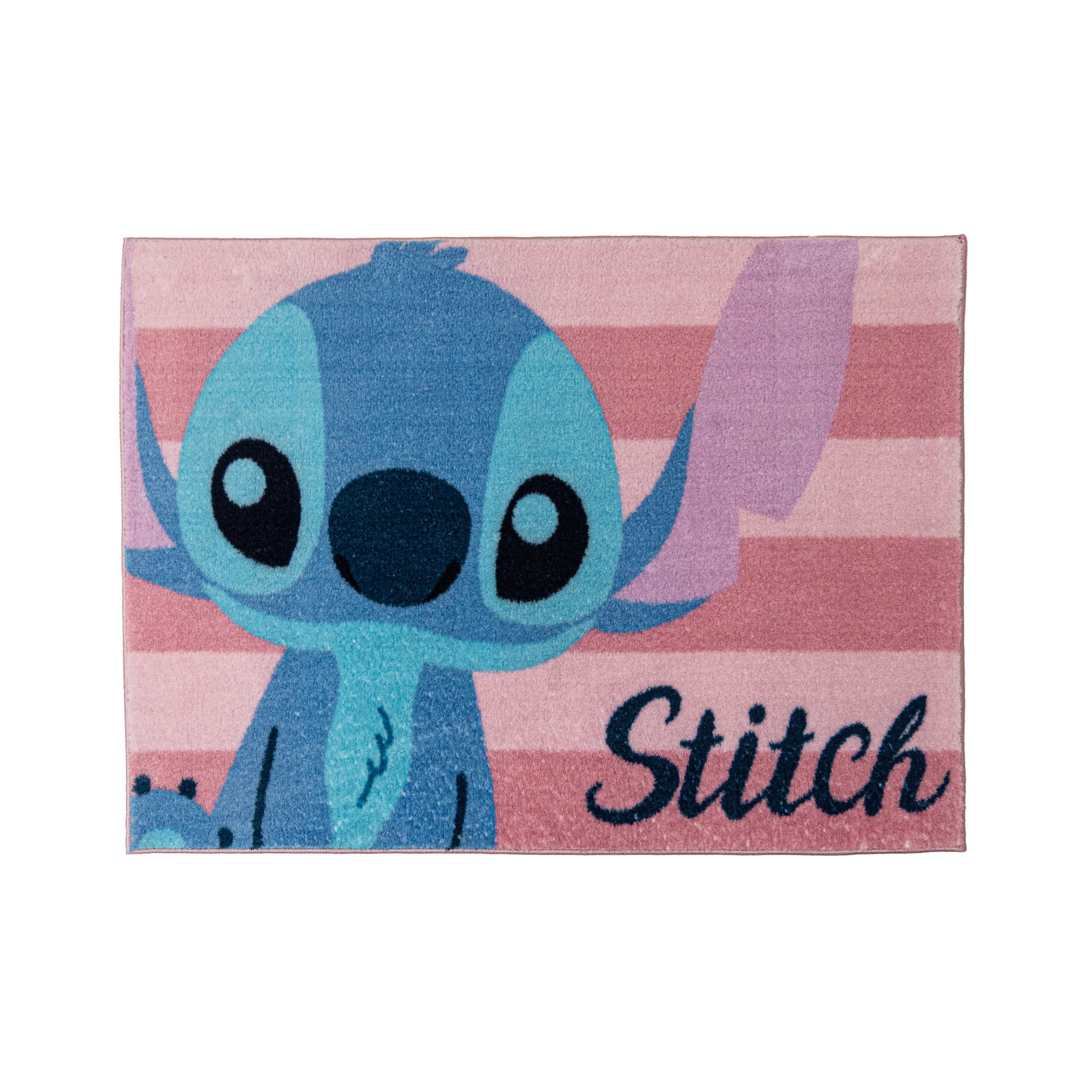 Disney Stitch Multicolor Kids Plush Youth Indoor Area Rug, 3'x5'