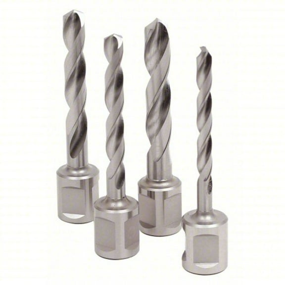 Fein Slugger Hss Twist Drill Bit Set With 3/4 Inch Straight Shank Kit 4Pc