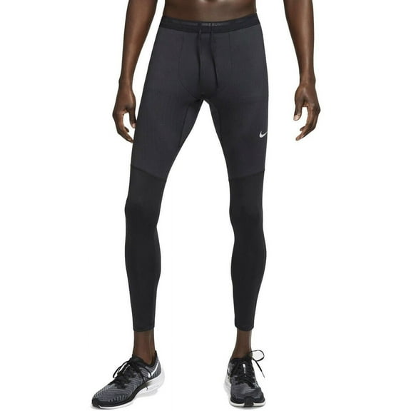 Nike Men'Phenom Elite Running Tights Pants Size L Black CZ8823-010 NWT