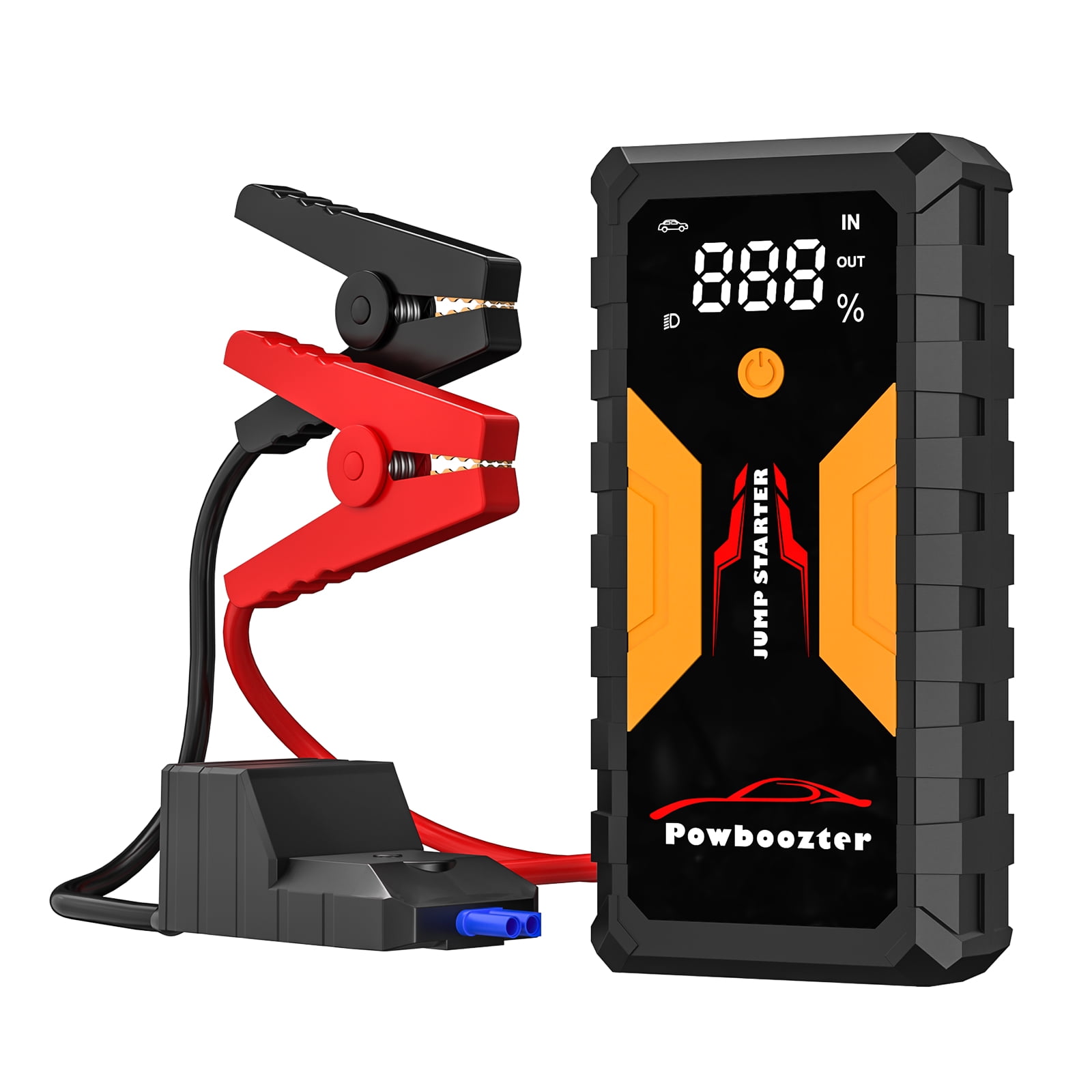 Jump Starter, 12V 1500A Car Jumper (for Up to 2.11gal Gasoline and 1.59gal Diesel Engines), SuperSafe Portable Battery Charger, Auto Lithium Box Booster Pack with USB Fast Charging