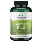 Swanson Eleuthero Root 425 mg 120 Capsules