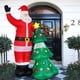 thumbnail image 5 of Papá Noel inflable de Navidad con LED Decoraciones inflables de Navidad para exteriores Decoración de Papá Noel Juegos de Navidad inflables para Garde, 5 of 8