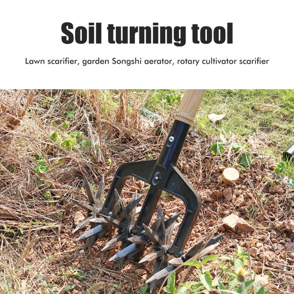 Cultivator Tool Garden Handheld Tiller Cultivator Cordless Tiller For Reseeding Grass Or Soil Mixing