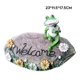 thumbnail image 5 of Estatua de rana, signo de bienvenida de piedra, escultura para el hogar, decoración de jardín interior y exterior TUNC Sencillez, 5 of 5