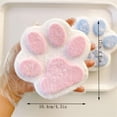 thumbnail image 3 of Pata de gato Squishy, Pata Squishy, Pata Squishy, Juguete de silicona para apretar con forma de pata de gato grande Taba Squishy hecho a mano para aliviar el estrés (rosa) - 4.3 x 4.8", 3 of 6