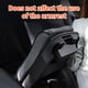 thumbnail image 4 of Alfombrilla para reposabrazos de coche de cuero sintético con bordado de ondas, protección para reposabrazos de consola central, almohadilla para caja de almacenamiento de reposabrazos de coche, 4 of 5