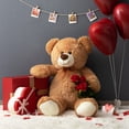 thumbnail image 4 of Oso de peluche gigante Teddy Bear HollyHome, 90 cm, color canela, 4 of 9