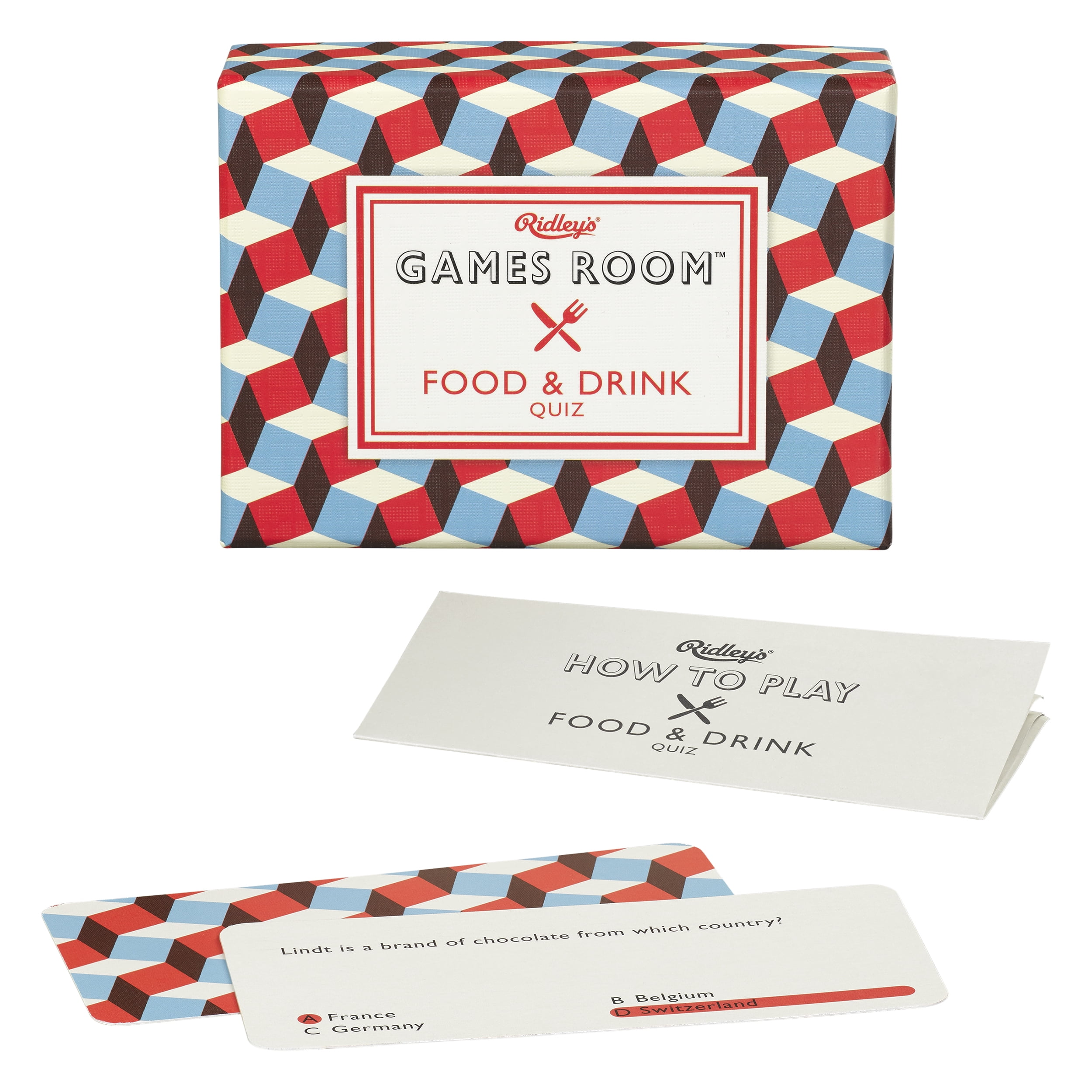 Food and Drink Trivia Deck Quiz Card Guess Game - Walmart.com