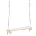 thumbnail image 2 of LargePineSwingStandforChickensParrots,39.5x7x109cm,SafetyToy,PlayChew,NaturalMaterial, 2 of 5