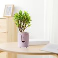 thumbnail image 4 of Self Watering Pots, Plastic Planter with Drainage Holes, Bottom Watering Flower Pots, Plastic Flower Pots for Indoor Outdoor Plants, Purple, 4 of 5