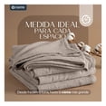 thumbnail image 4 of Manta Muselina King Size 100% Algodón Esquimal Ideal para Cama, Sofá y Decoración (Khaki), 4 of 7