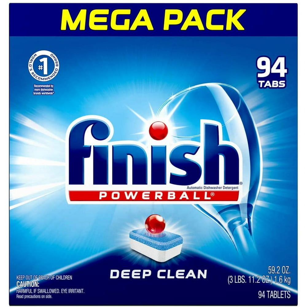 Finish All In 1, Dishwasher Detergent Powerball Dishwashing Tablets
