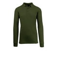 thumbnail image 2 of Men's Long Sleeve Polo Shirts, 2 of 9