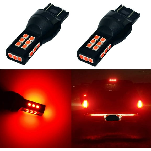 Alla Lighting Xtreme Super Bright T20 7440 7443 LED Bulbs High Power 3035 21-SMD LED 7443 Bulbs 7441 7444 W21W LED Turn Signal Lights Brake Lights Stop Light Tail Light