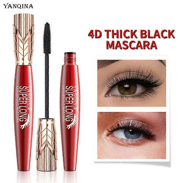 1-3PCS 4D Crown Black Mascara Thick Curling Waterproof Mascara Eyelashes Easy To Carry Extension Eyes Makeup Tool