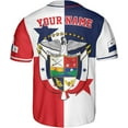 thumbnail image 3 of Personalized Panama Baseball Jersey Panama Camisa Shirt Panamanian Flag Jersey Panamanian Pride Jersey for Men (2XL), 3 of 6