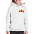 thumbnail image 3 of Awkward Styles Happy Thanksgiving Day Hoodies for Kids Turkey Hooded Youth Sweatshirt for Girls Boys Pocket Print, 3 of 5