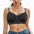 thumbnail image 3 of Womens Jelly Wireless Bras Seamless T-Shirt Bra No Underwire Full Coverage Pullover Bralettes Supportive Sports Bras, 3 of 5