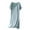Light Blue, variant on Fjofpr Sleepwear for Women Women's Round Neck Short Sleeve Solid Color Chest Cushion Loose Comfortable Home Sleeping Dress