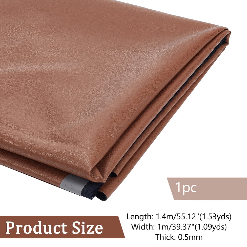 55×39inch PU Leather Fabric Leather Sheets Leather Material Soft Upholstery Leather for Upholstery Crafts Sofa Handbag DIY Sewings
