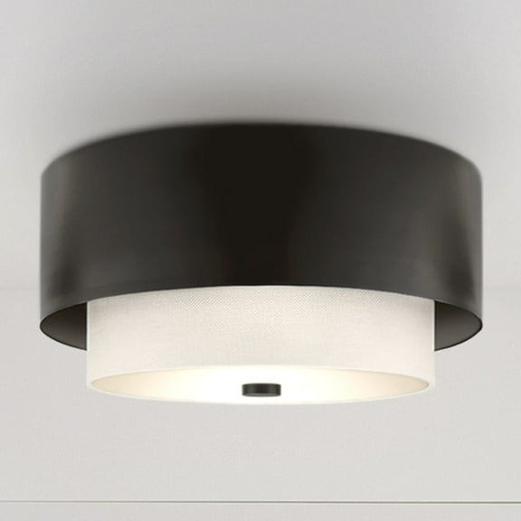 Luxury Modern Ceiling Light, Matte Black, UHP4852