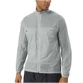 thumbnail image 1 of Dvprdro Fall Winter Jackets Men's Solid Color Outdoor Climb Sport Run Pocket Zipper Long Sleeved Jackets, 1 of 5