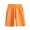 A-Orange, variant on Jinhomg Little Kids Cotton Shorts Boys Girls Comfy Elastic Waist Lounge Shorts Baggy Wide Leg Summer Vacation Beach Shorts with Pockets Orange 140