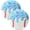 Ice Cream Baseball, variant on 2 count 12" Blue Ice Cream Drip Baseball Pillows  Pillow | Plush Stuffy  Throw Pillows for Bedrooom Couch Bed Decoration,  for Baseball Lover Player Team