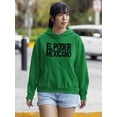 thumbnail image 2 of Mexica Power Hoodie Women -Smartprints Designs, Female Small, 2 of 4