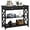 Black, variant on MYZBBD Entryway Table with Drawer, Wood Console Table with Outlets and USB Ports, Sofa Tables Narrow Long with Storage Shelves for Living Room, Hallway, Foyer, White