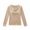 Khaki, variant on Tqcoqu Women's 2026 Velvet Cowl Neck Long Sleeve Blouse Elegant Dressy Top for Holiday Party Casual Outfits