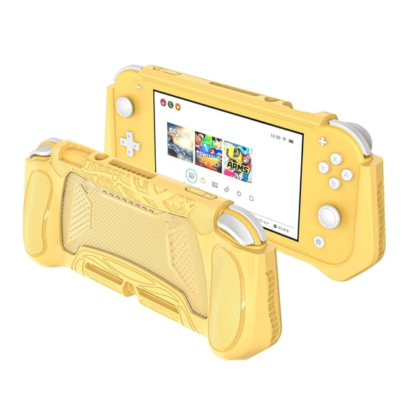 XIHAMA Protective Case Compatible for Nintendo Switch Lite 2019, Soft Silicone [Shock Proof] [Anti-Slip] Protective Cover with Ergonomic Grip Design for Switch Lite Console