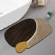 thumbnail image 4 of Alfombra de baño de tierra de diatomeas | Súper absorbente y de secado rápido | Reverso antideslizante | Suave y cómoda | Fácil de limpiar | Alfombra de baño de 40 x 60 cm, 4 of 6