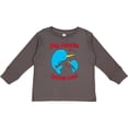 thumbnail image 3 of Inktastic My Auntie Loves Me Narwhal Family Boys or Girls Long Sleeve Toddler T-Shirt, 3 of 5