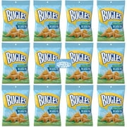 Bugles, Hidden Valley Ranch,Crispy Corn Snack, 1.5 oz Pack of 12 bundled by SUPERDEALS with Mystery Gift