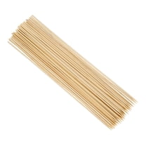 Uxcell 50 Pcs Bamboo Skewers, Kabob Skewers for Grilling Campfire, 17.7 Inch