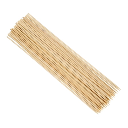 Uxcell 50 Pcs Bamboo Skewers, Kabob Skewers for Grilling Campfire, 17.7 Inch