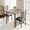 grey, variant on Anoncndin 3-Piece Modern Dining Set for 2 – Compact Square Table & Chairs with Sturdy Metal Frame,Easy Assembly,Space-Saving Kitchen Furniture – Ideal for Small Apartments or Breakfast Nooks
