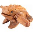 thumbnail image 1 of HELIAHO Wood Frog Guiro Rasp, Thailand Traditional Craft Wooden Musical Instrument Tone Block(5.8CM/2Inch) CJ911-72899, 1 of 1