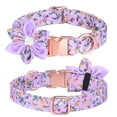 thumbnail image 1 of Una variedad de patrones de flores, collar para perro con flores,, 1 of 5