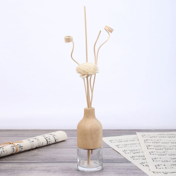 SKISUNO 50Pcs Fragrance Sticks for Home Ivory Rattan Aroma Distribution Living Room