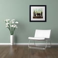 thumbnail image 3 of Trademark Fine Art "Simple Living Bear" Canvas Art by Michael Mullan, White Matte, Black Frame, 3 of 4