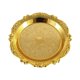 thumbnail image 2 of Bandeja estilo relieve para aperitivos, portátil, multiusos, elegante, ligera y decorativa. Oro, 2 of 9